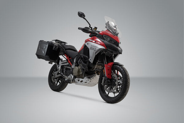 ZESTAW KUFRA CENTRALNEGO TRAX ADV SW-MOTECH 45/45 L. DUCATI MULTISTRADA V4 (20-) BLACK 3