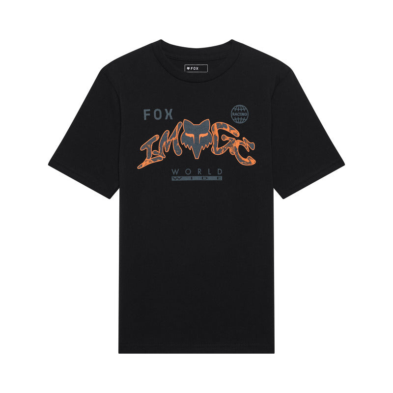 T-Shirt Junior FOX Image Print Ultra Black 1 350133_ZAL869085.jpg