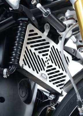 OSŁONA CHŁODNICY OLEJU RG RACING BMW R NINE T, STAL NIERDZEWNA 7