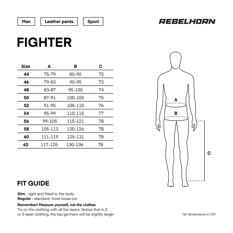 Motocyklowe Spodnie Skórzane Rebelhorn Fighter Black/White 16 213544_ZAL595797.jpg