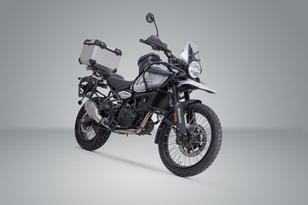 ZESTAW KUFRA CENTRALNEGO TRAX ADV SW-MOTECH ROYAL ENFIELD HIMALAYAN 450 (23-) SILVER 3