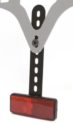 UCHWYT MOCOWANIA ODBLASKU STANDARD RG RACING BLACK 1