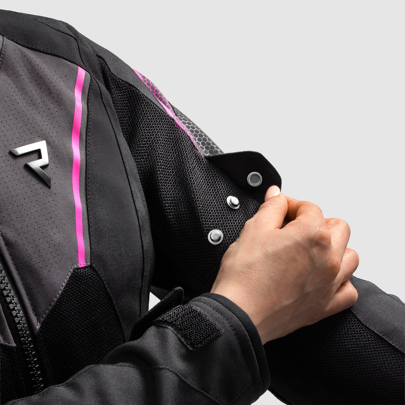 Kurtka motocyklowa tekstylna damska Rebelhorn Hiflow 5 Black Grey Fluo Pink 20 335968_ZAL810583.jpg