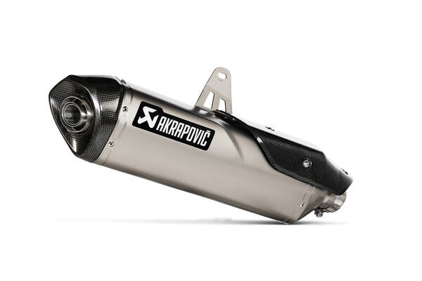 OCHRONA WYDECHU AKRAPOVIC SLIP ON SW-MOTECH TRIUMPH TIGER 900 MODELLE (19-23) SILVER 1