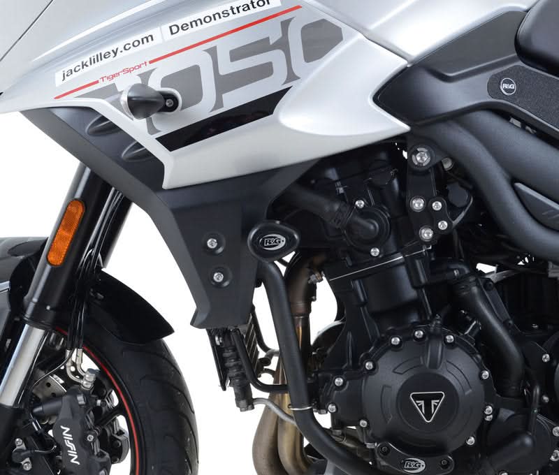 CRASHPADY AERO RG RACING TRIUMPH TIGER 1050 SPORT 16- BLACK 1