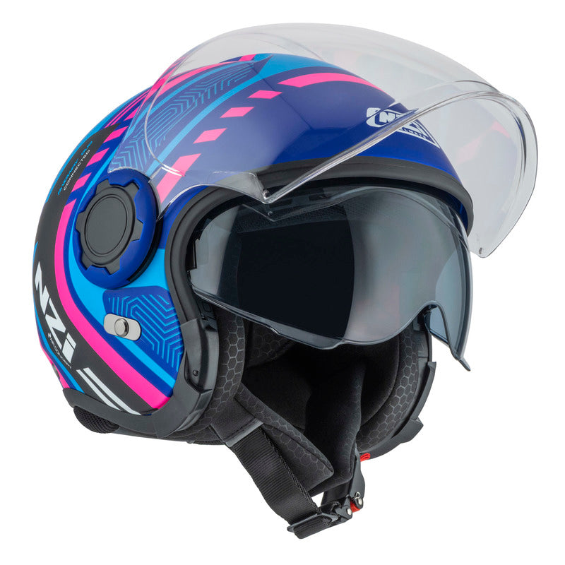Kask Motocyklowy NZI Ringway 2 Duo Connected Blue Pink Blue Matt 24 362181_ZAL859081.jpg