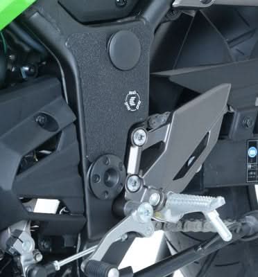 OSŁONA WAHACZA RG RACING KAWASAKI NINJA 300/NINJA 250 13-17/Z250 13-18/Z300, 3 CZĘŚCI BLACK 3