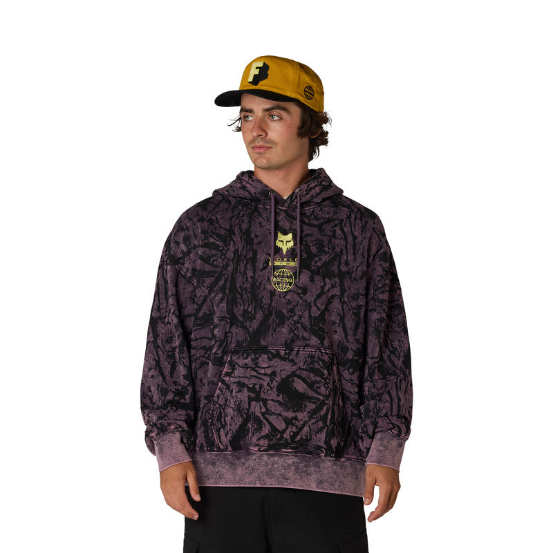 Bluza z kapturem FOX Image Print Oversized Fleece Po Plum Perfect 5 351368_ZAL860588.jpg