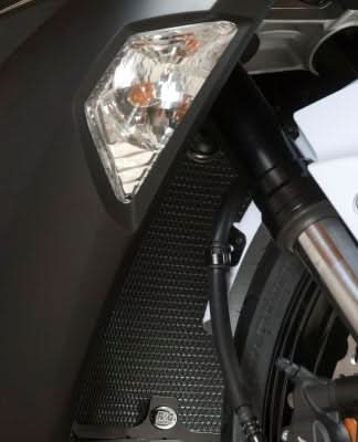 OSŁONA CHŁODNICY RG RACING KAWASAKI ZX-6R 13- 18 TITANIUM 1