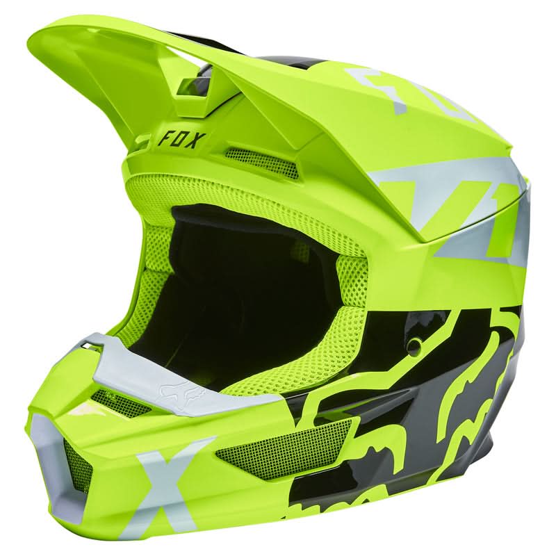 Kask Fox Junior V1 Skew Fluorescent Yellow 1 220944_ZAL421485.jpg