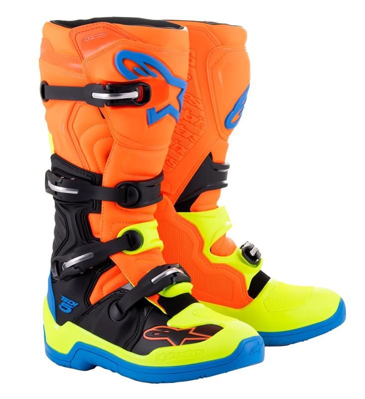Buty Alpinestars Tech 5 Fluo Orange/Enamel Blue/Fluo Yellow 1 256109_ZAL683959.jpg