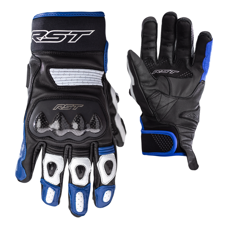 Rękawice Skórzane RST Freestyle 2 CE Black/Blue/White 2 217211_ZAL378976.png