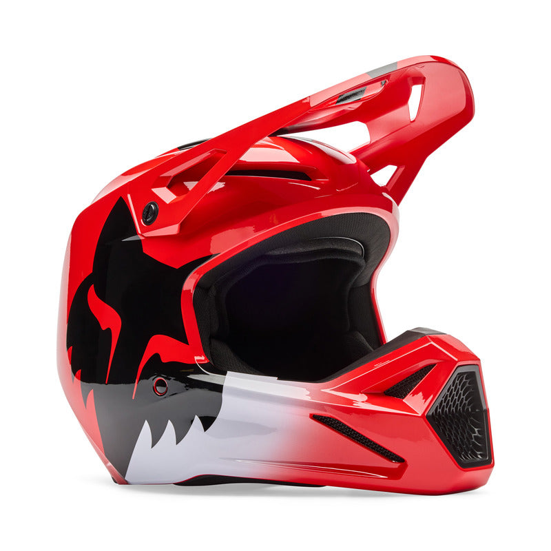 Kask motocyklowy Junior FOX V1 Shield Fluo Red 3 337446_ZAL883542.jpg