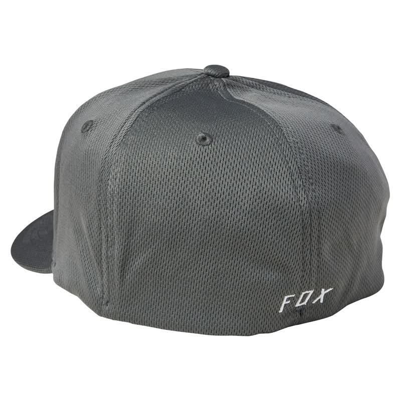 Czapka z Daszkiem Fox Lithotype Flexfit 2.0 Grey/White 2 230764_ZAL450927.jpg