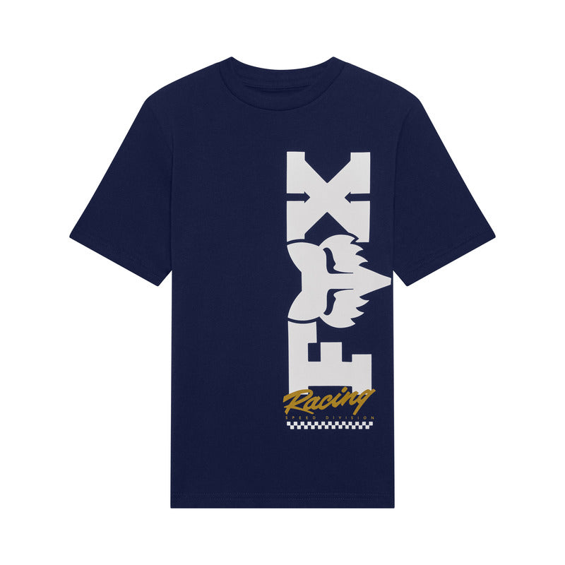 T-Shirt Junior FOX Checker Navy 1 350111_ZAL869076.jpg