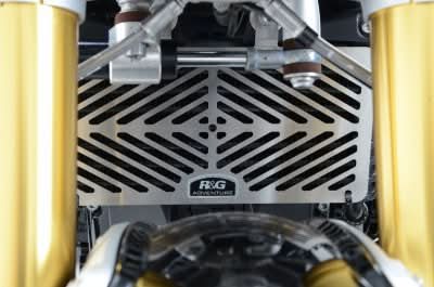 OSŁONA CHŁODNICY OLEJU RG RACING BMW R NINE T, STAL NIERDZEWNA 9