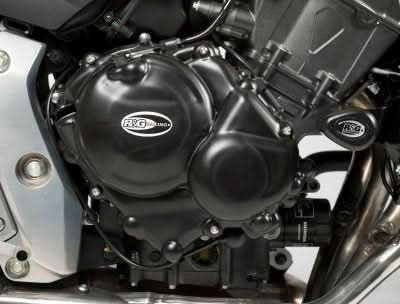 OSŁONA SILNIKA RG RACING HONDA CB600 HORNET 07-11 / CBF600 08-, PRAWA STRONA OSŁONA SPRZĘGŁA BLACK 1