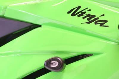 CRASHPADY AERO RG RACING KAWASAKI NINJA 250R 08- 12 BLACK 1