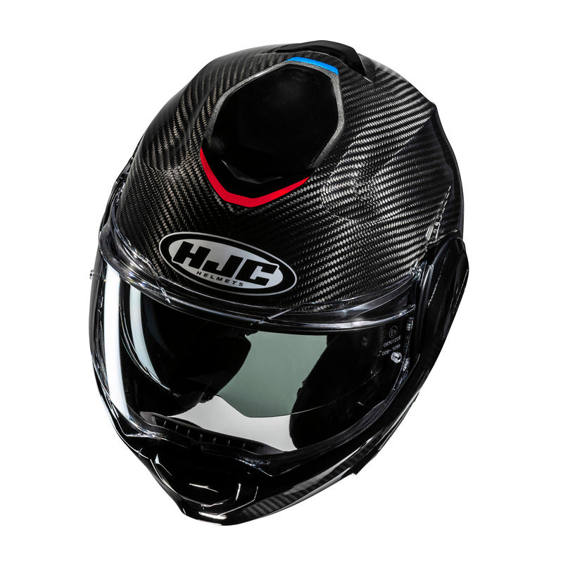 Kask Motocyklowy Hjc F100 Carbon Stan Black Blue 3 354437_ZAL827751.jpg