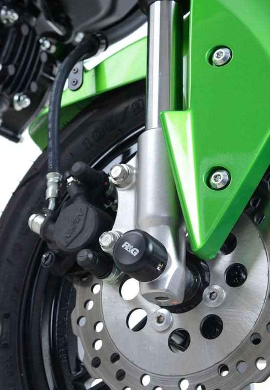 SLIDERY PRZEDNIEGO ZAWIESZENIA RG RACING KAWASAKI Z 125 BLACK 1