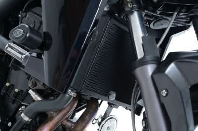 OSŁONA CHŁODNICY RG RACING WK/CF MOTO 650I BLACK 5