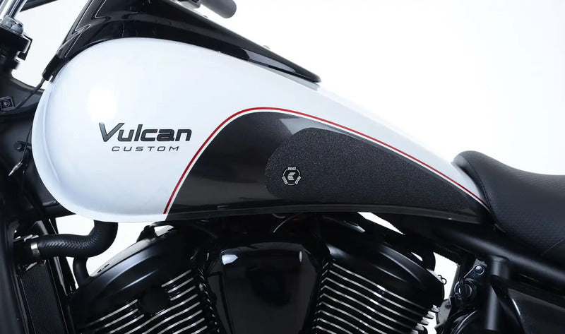 NAKLEJKA NA BAK TANKPAD ANTYPOŚLIZGOWY 2 CZĘŚCI RG RACING KAWASAKI VN900 CUSTOM (07-) CLEAR 3
