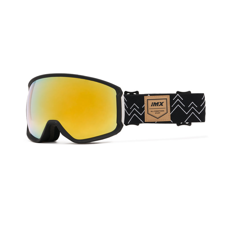 Gogle Snowboardowe Imx Peak Black Matt/Graphic Black - Szyba Podwójna Gold Irridium + Brown 2 268305_ZAL548420.jpg
