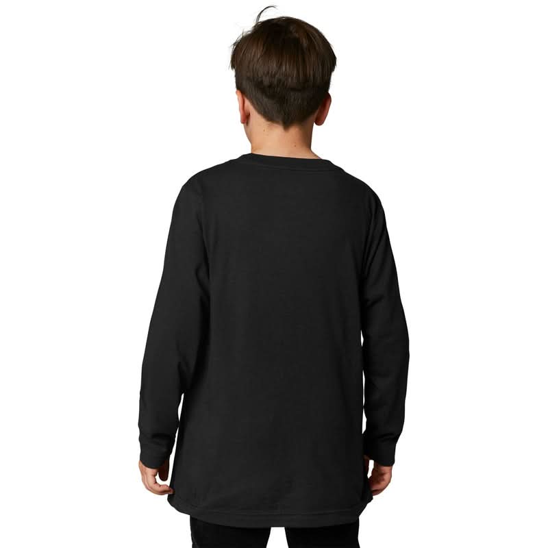 Koszulka Fox Junior z Długim Rękawem Trice Black 2 223250_ZAL429634.jpg