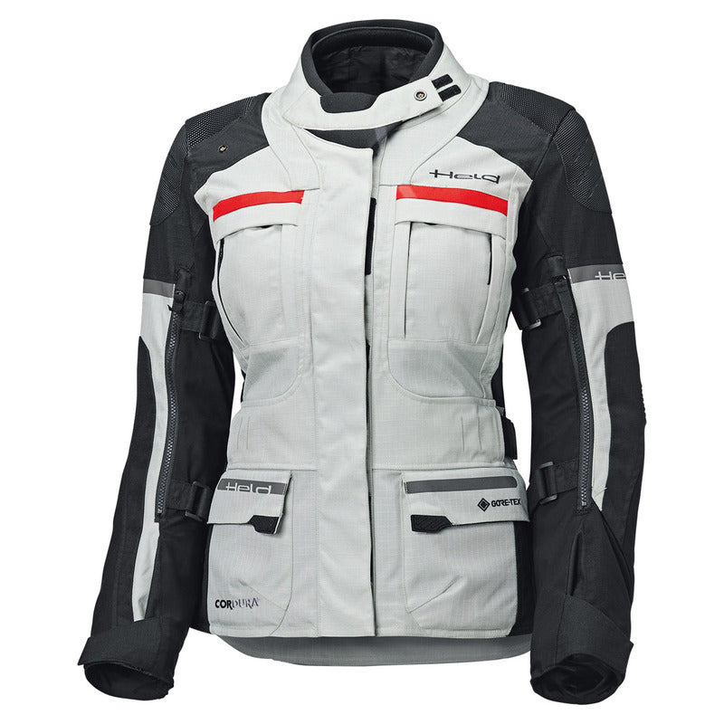 Kurtka Motocyklowa Tekstylna Damska Held Carese 3 [Gore-Tex] Grey Black 1 346230_ZAL837994.jpg