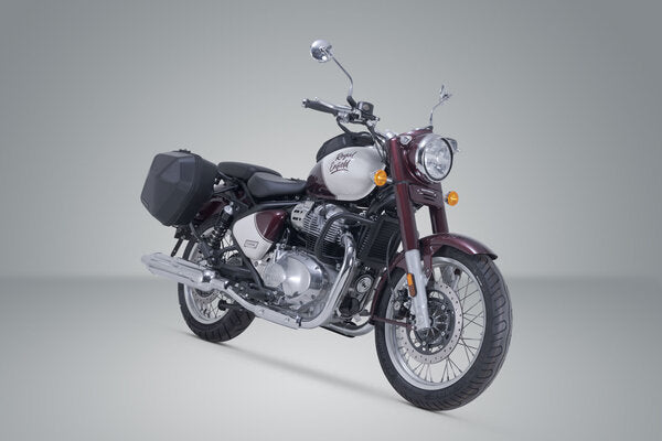 ZESTAW KUFRÓW BOCZNYCH URBAN ABS I STELAŻY SW-MOTECH 2X 16.5 L. ROYAL ENFIELD CLASSIC 650 (24-) 3