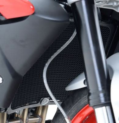 OSŁONA CHŁODNICY RG RACING TRIUMPH STREET TRIPLE RX 15- BLACK 1