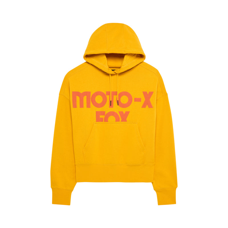 Bluza z kapturem Damska FOX Moto-X Oversized Mustard 1 338921_ZAL815679.jpg