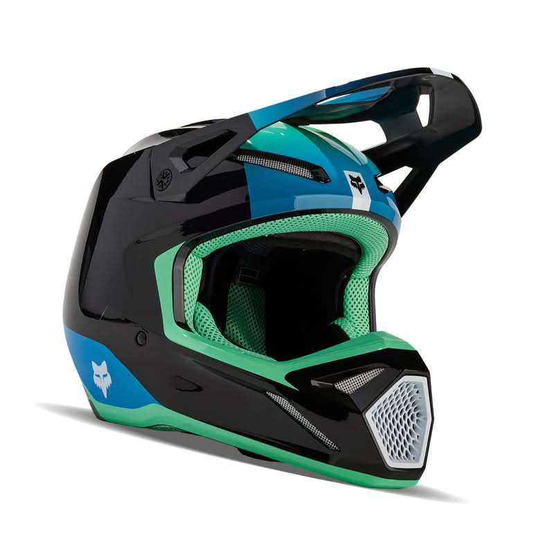 Kask Fox Junior V1 Ballast Black/Blue 3 285767_ZAL650245.jpg