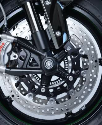 SLIDERY PRZEDNIEGO ZAWIESZENIA RG RACING KAWASAKI H2 / H2R BLACK 5