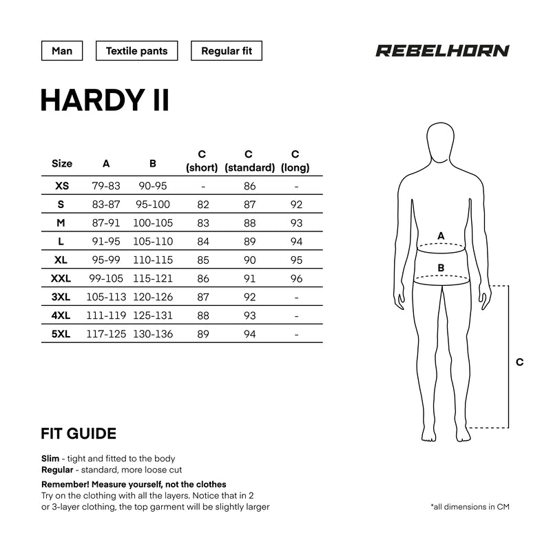 Spodnie Tekstylne Rebelhorn Hardy II Black Short Leg 16 172200_ZAL609873.jpg