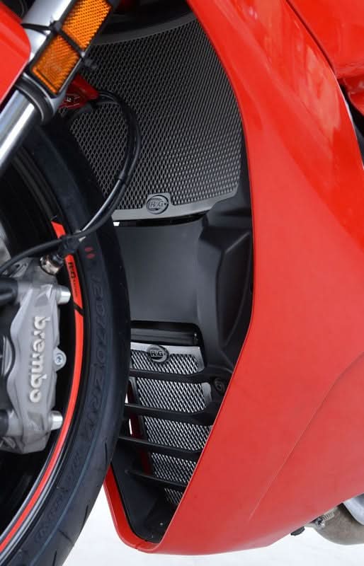OSŁONA CHŁODNICY RG RACING DUCATI SUPERSPORT (S) 17- 20/950 SUPERSPORT (S) 21- SILVER 1