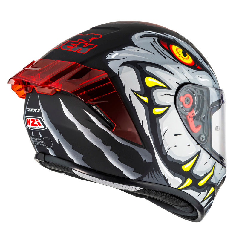 Kask Motocyklowy NZI Trendy Stream Raptor Black Grey Red S Matt 7 362702_ZAL858470.jpg