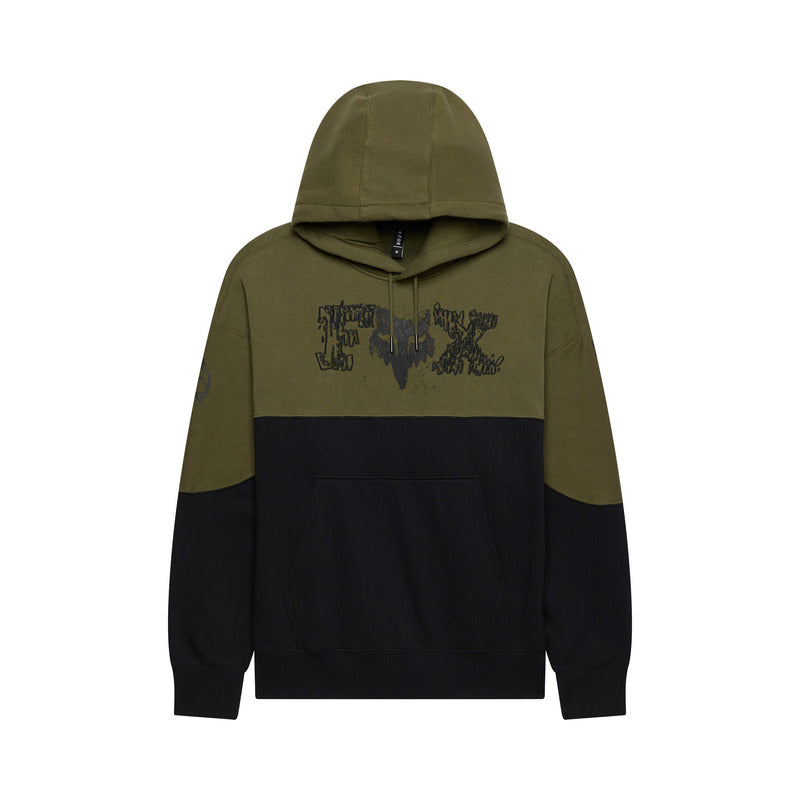 Bluza z kapturem FOX Abyss Fleece Po Olive Green 1 360043_ZAL919776.jpg