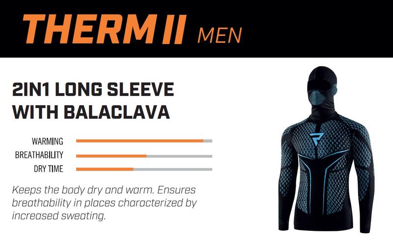 Koszulka termoaktywna z kominiarką Rebelhorn Therm 2 Black Blue 9 225780_ZAL473514.JPG