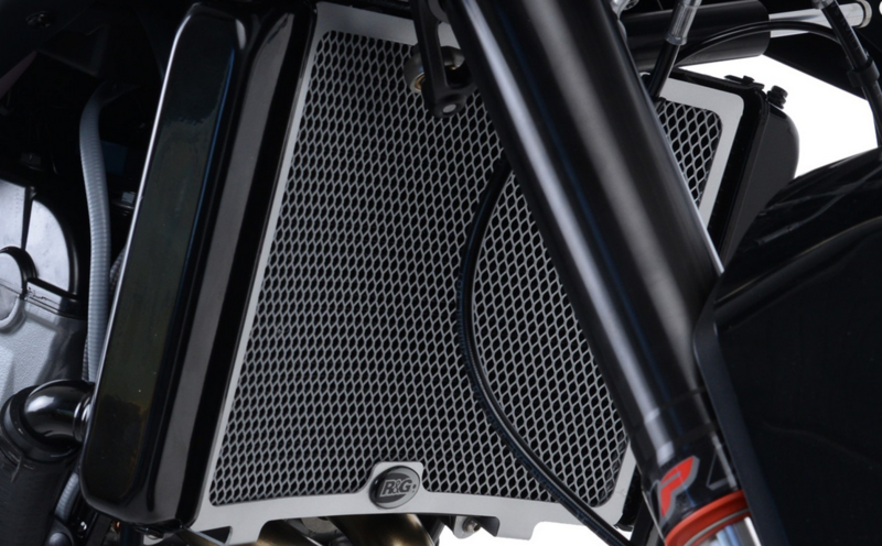 OSŁONA CHŁODNICY RG RACING KTM 790 DUKE BEZ MODYFIKACJI OSŁONY BLACK 1