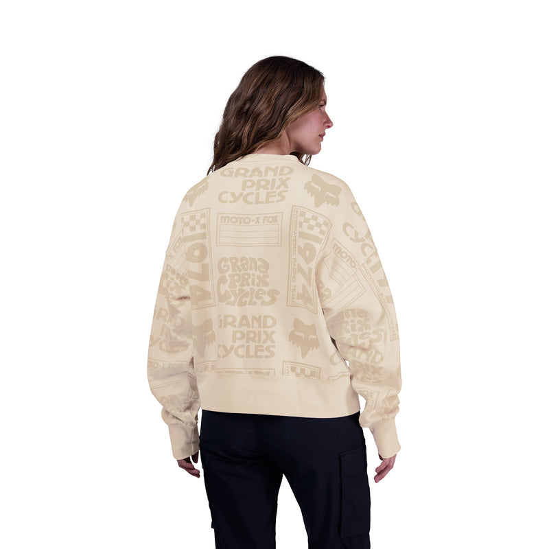 Bluza Damska FOX Circa 74 Oversized Fleece Crew Off White 7 338528_ZAL816617.jpg