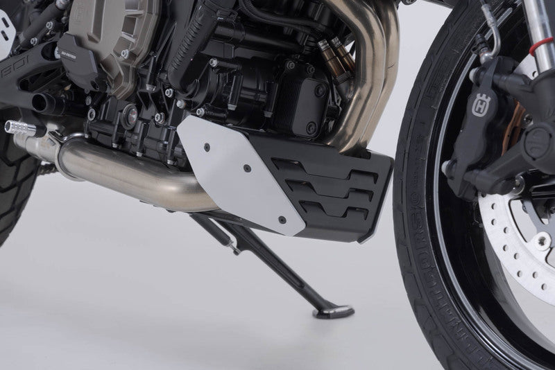 OSŁONA SILNIKA PŁYTA POD SILNIK SW-MOTECH BLACK/HUSQVARNA SVARTPILEN 801 (24-) BLACK SILVER 1