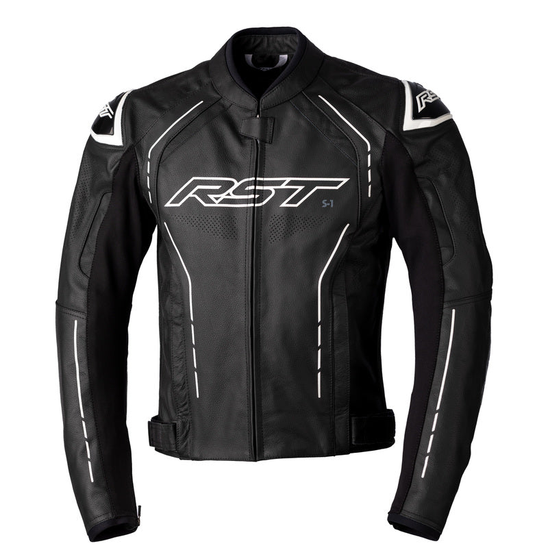 Kurtka Motocyklowa Skórzana Rst S1 Black Black White 1 240600_ZAL452694.jpg