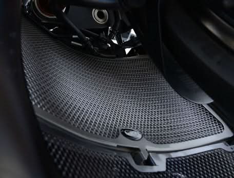 OSŁONA CHŁODNICY RG RACING YAMAHA YZF-R6 17- TITANIUM 1