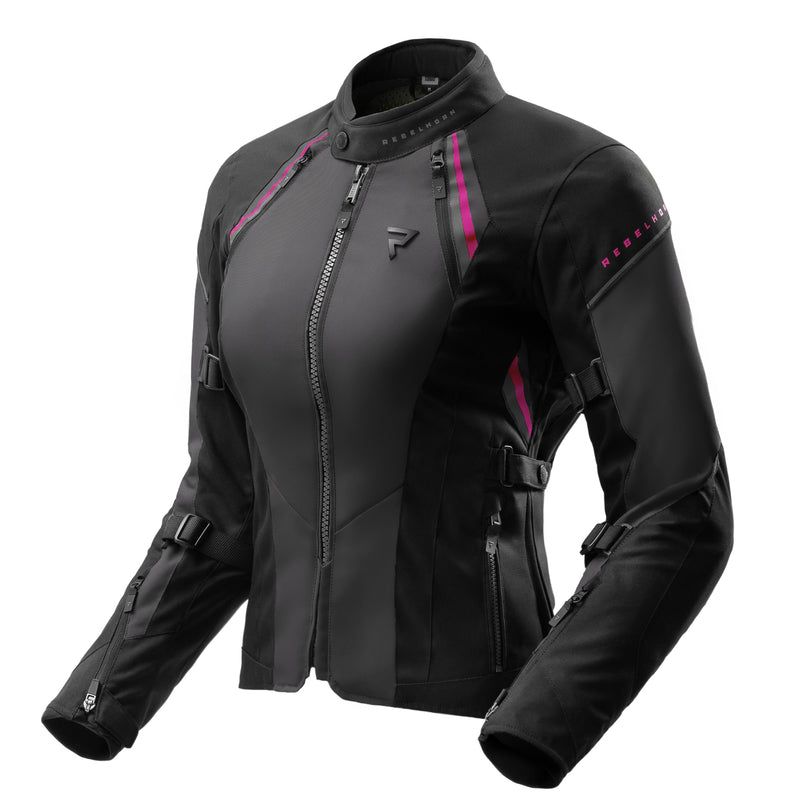 Kurtka motocyklowa tekstylna damska Rebelhorn Swift Black Dark Grey Pink 1 349815_ZAL908423.jpg