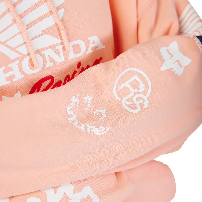 BLUZA Z KAPTUREM FOX LADY X HONDA OV PO FLEECE PALE PINK 7 327543_ZAL818476.jpg