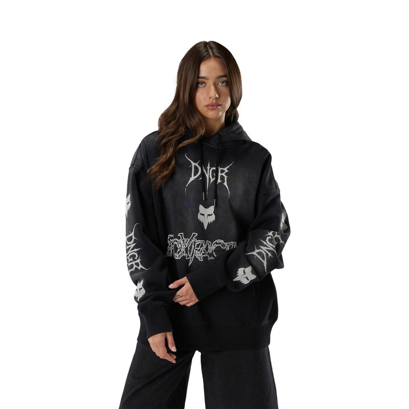 Bluza z kapturem FOX Dngr Heavyweight Fleece Po Black 13 360060_ZAL918488.jpg