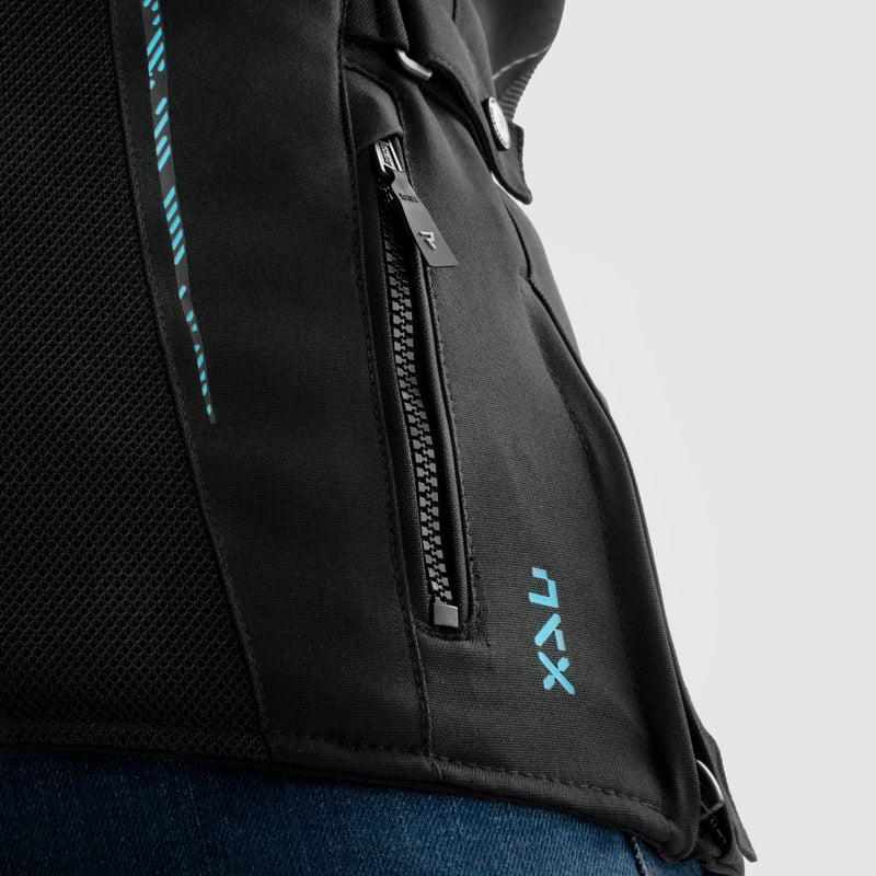 Kurtka motocyklowa tekstylna damska Rebelhorn Jax Black Blue 36 324713_ZAL760214.jpg