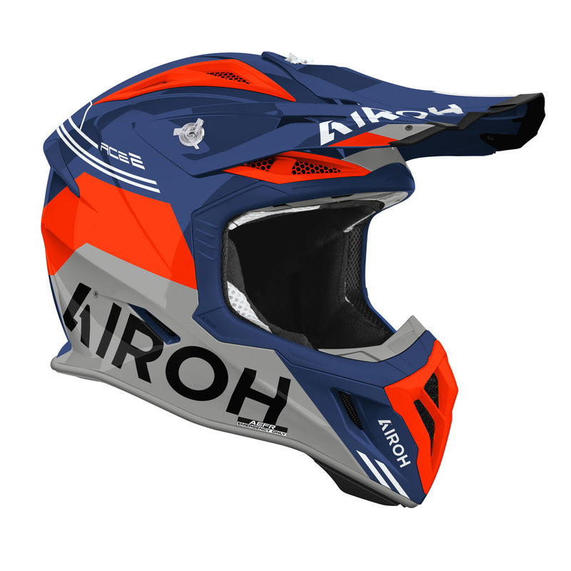 KASK MOTOCYKLOWY AIROH AVIATOR ACE 2 FURY CERULEAN GLOSS L 3
