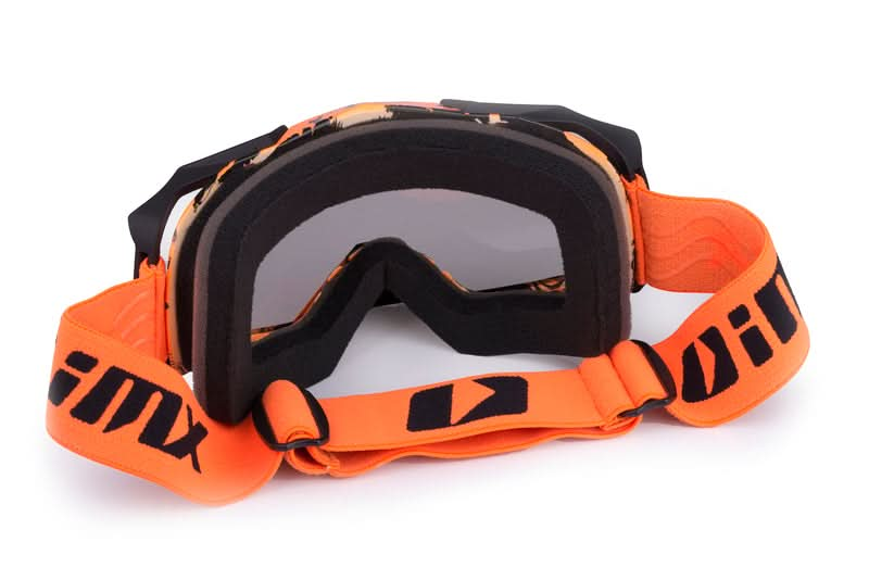 Gogle iMX Racing Dust Graphic Orange/Black Matt z Szybą Dark Smoke + Clear (2 szyby w zestawie) 4 164720_ZAL254254.jpg